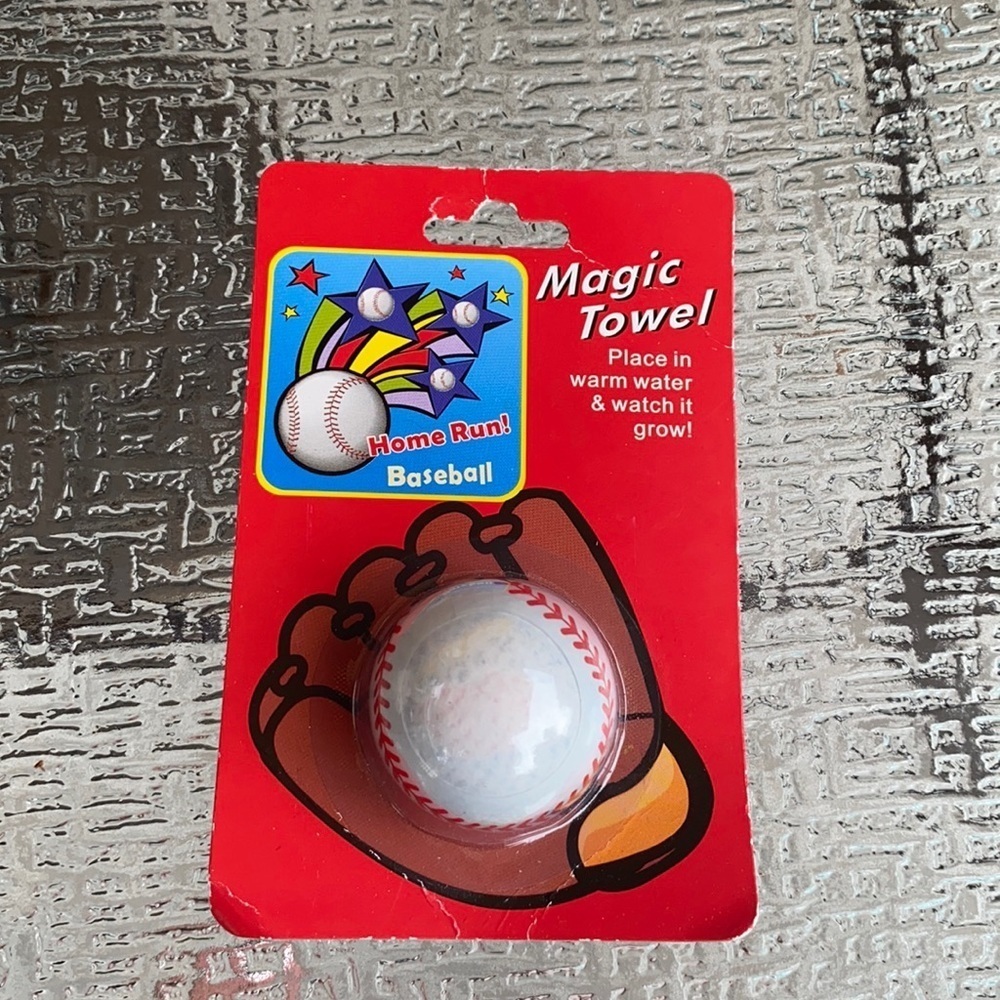 Magic baseball towel